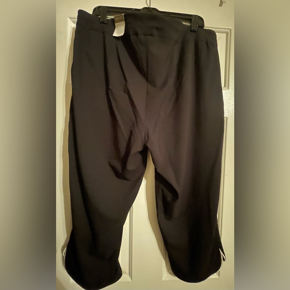 Chico’s TruTemp Trimmed Capri Pants - Women’s XL or Size 16 (Chico’s size 3) - Picture 8 of 10